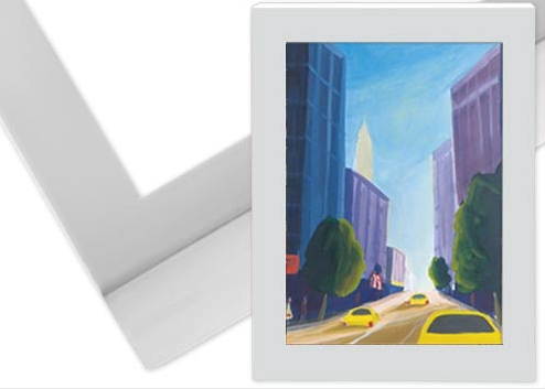16x20 Wooden White Frame 16x20 Wooden White Frame
