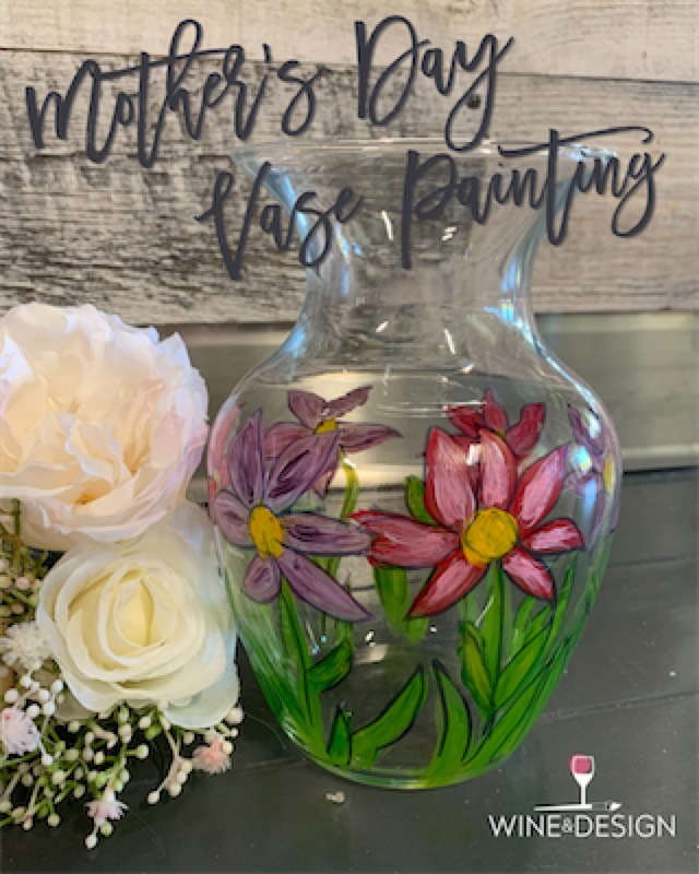 Mother's Day Vase Painting Take-Home Kit