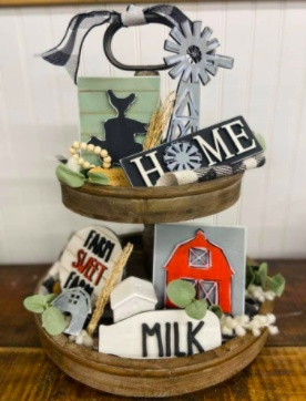 Take Home DIY Kit: Farmhouse Themed Centerpiece