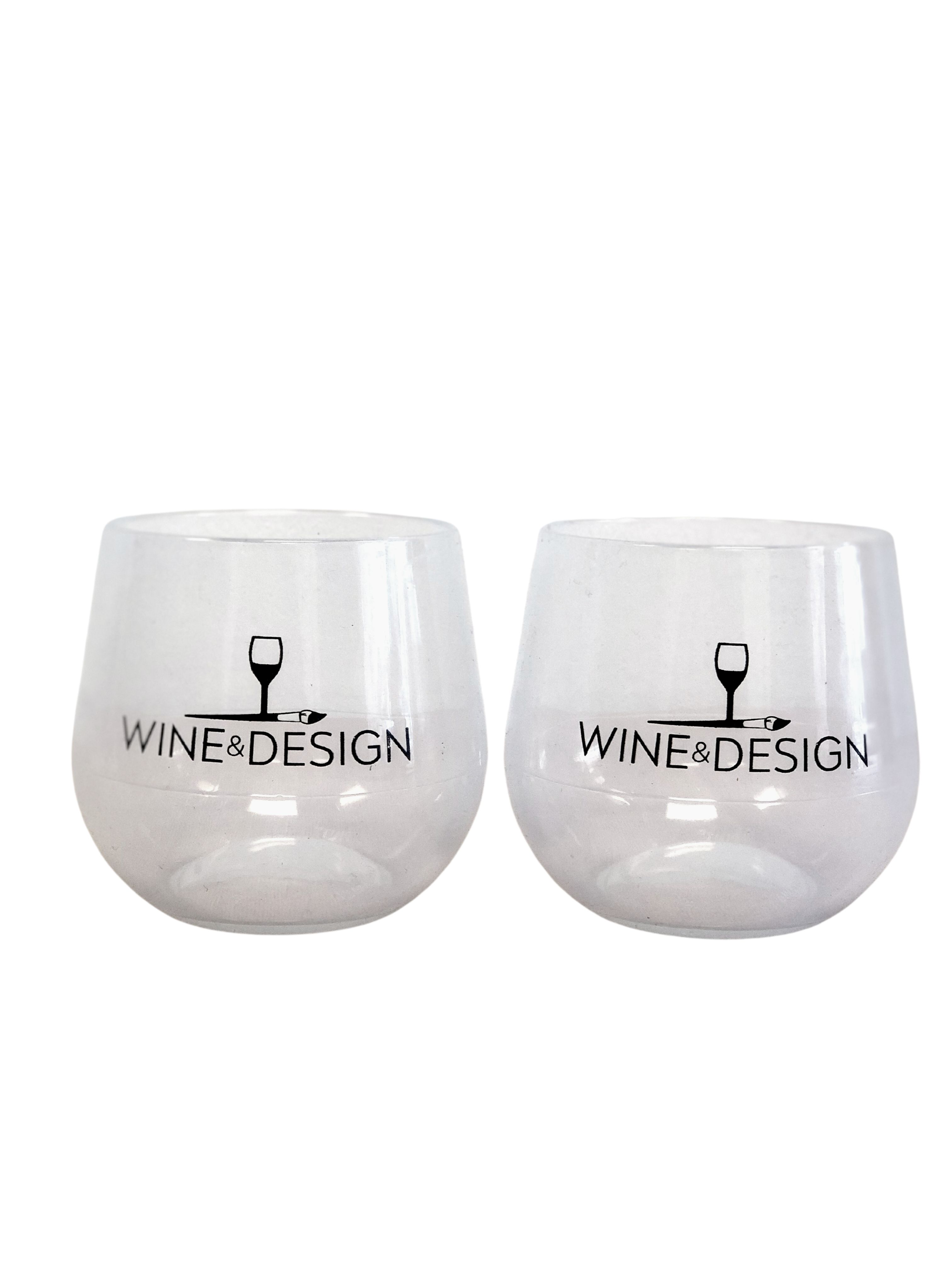 Wine & Design Silicone Wine Glasses