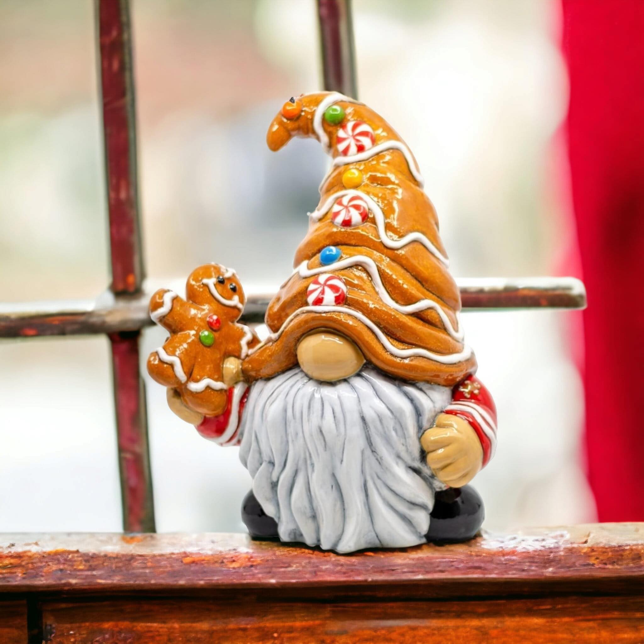 Ceramic Gingerbread Gnome TAKE HOME KIT