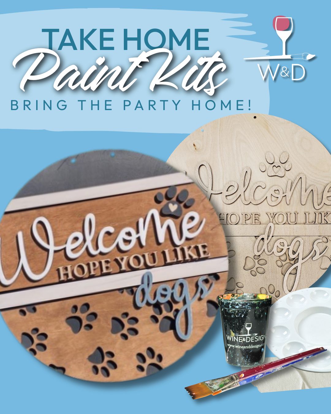 TAKE HOME DOOR HANGER KIT!