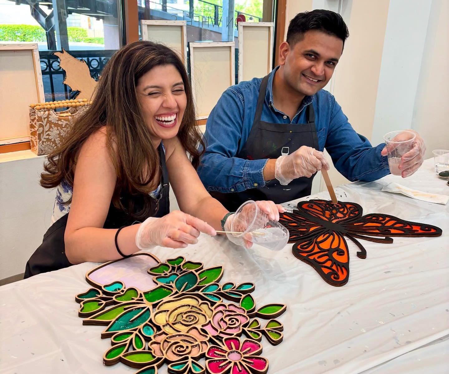 Resin Art Second Date in Montclair Wine & Design Montclair