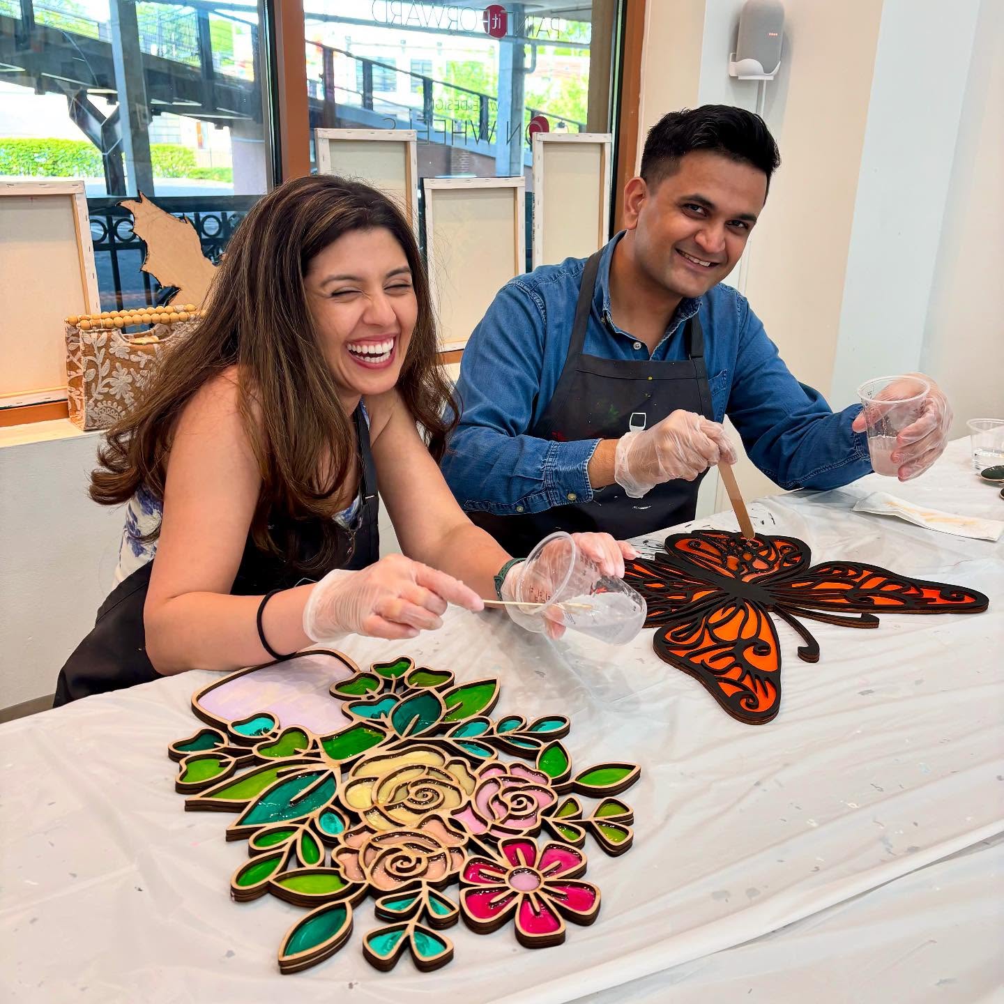 Resin Art Second Date in Montclair Wine & Design Montclair