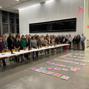 International Women's Day 2024 WIN Celebration at PGIM Wine & Design Montclair Teambuilding