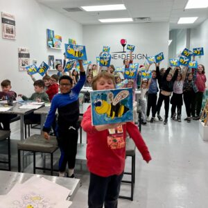 Kids' Night Out Fundraising at Wine & Design Montclair