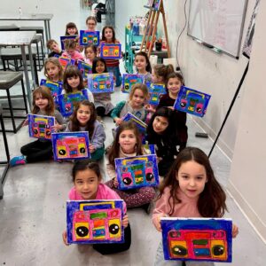 Rose's 7th Birthday Painting Party Wine & Design Montclair