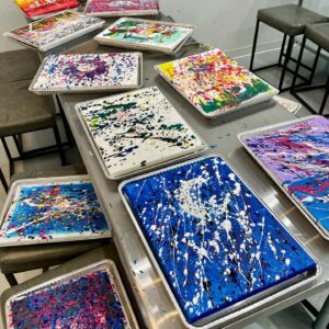 Splatter Zone Paintings