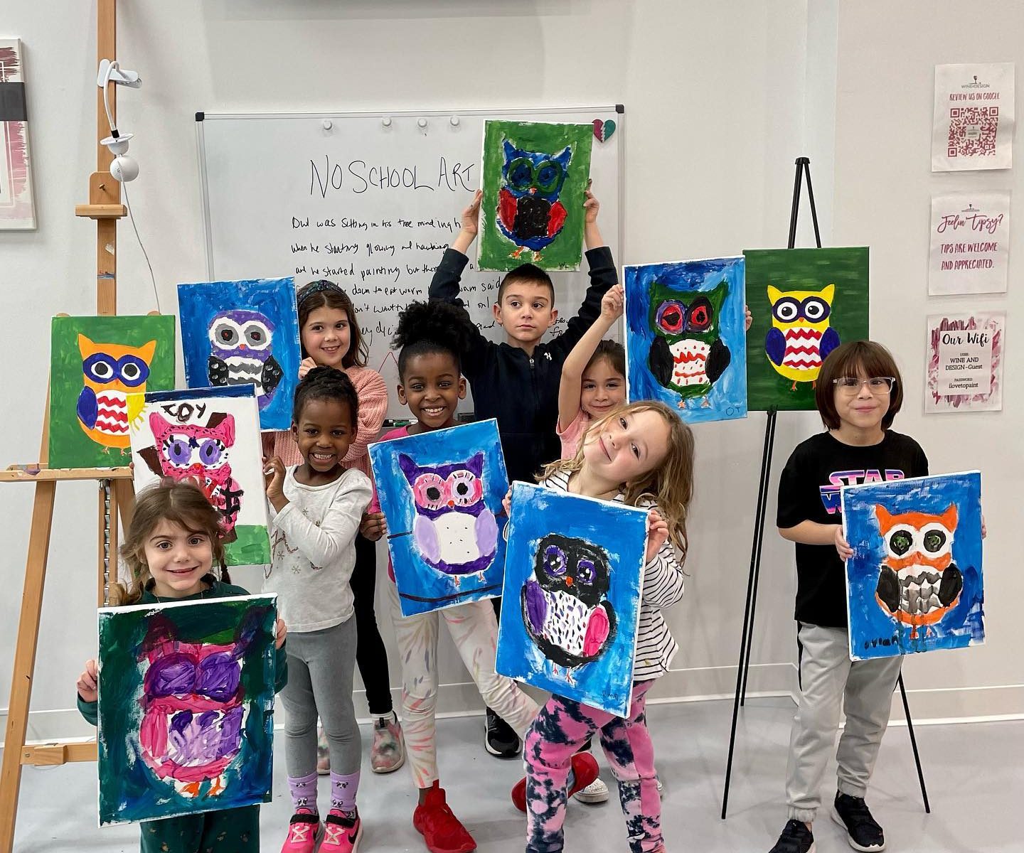 Art Camp for Kids Ages 5+ in Downtown Montclair, New Jersey with Free Parking
