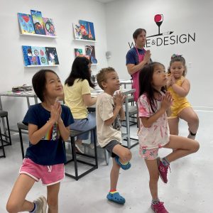 Activities at Summer Art Camp Include Movement Breaks to Support Creative Brains