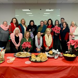 DIY Scarf Making Team Building Event at Allied Wealth Partners in Parsippany