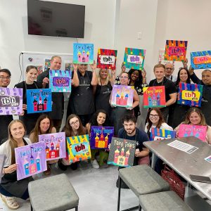 Fairy Tales and TBH Kids Professional Teambuilding at Wine & Design Montclair