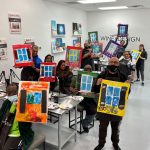 Painting with the Family Resource Network