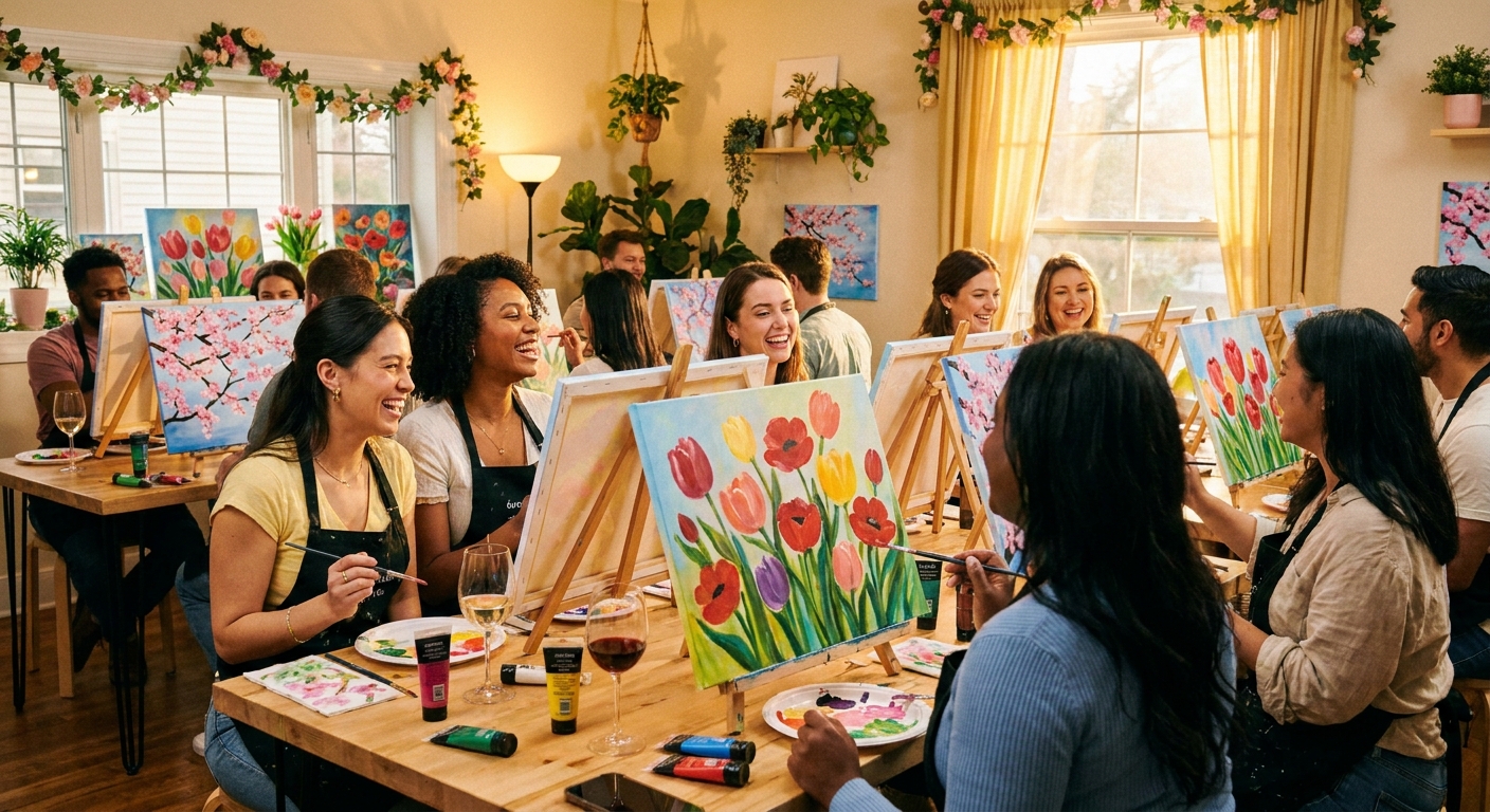spring paint sip 1